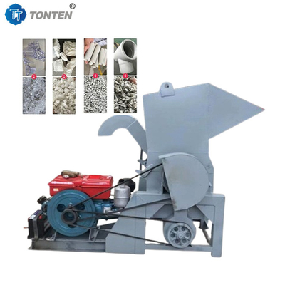 Plastic Pet Bottle Crusher Machine Waste Plastic Crusher With Diesel Engine