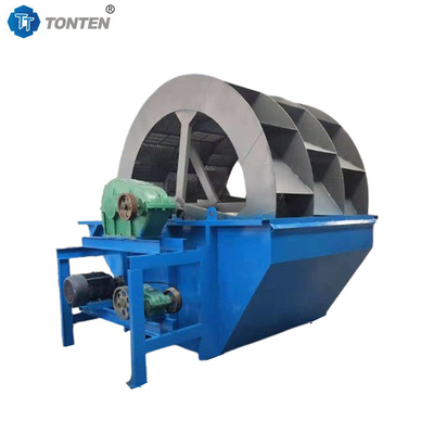 China Wheel Mobile Sand Washing River Sand Wet Washer Machine