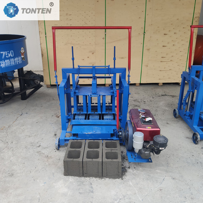 Diesel Movable Brick Making Machine Diesel Direct Push Brick Making Machine