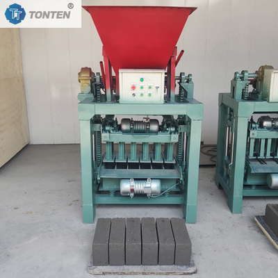 Roadside Stone Molding Machine Concrete Semi-automatic Hollow Brick Making Machine
