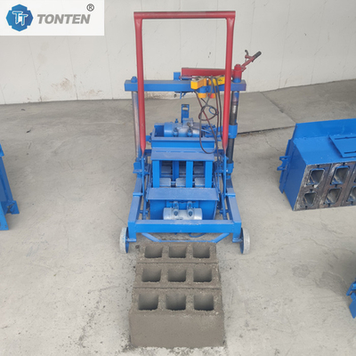 Direct Push Type Small Brick Making Machine High Efficiency Block Molding Two Bricks In One Mold