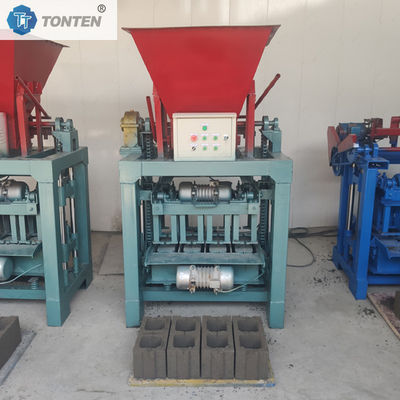 Paving Stone Block Bricks Cement Porous Bricks Punching Making Machine