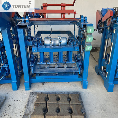 Road Brick Making Machine Semi-automatic Concrete Block Molding Machine