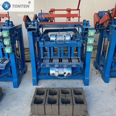 4-35A Semi-automatic Block Molding Machine Porous Brick Making Machine