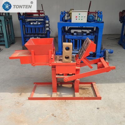 Powerful Portable Brick Forming Machine Easy Assembly Feature Fine Quality Brick