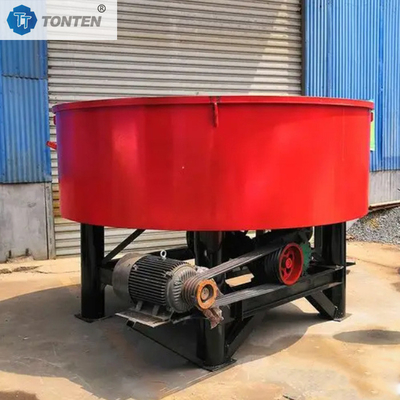 JW750 JW1000 Type Flat Mouth Mixer Multifunctional Mixing Concrete Cement Mortar