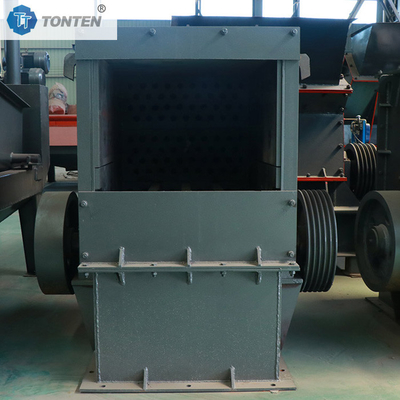 Mobile Box Crusher Station Tire Crushing Stone Line Box Hammer Crusher
