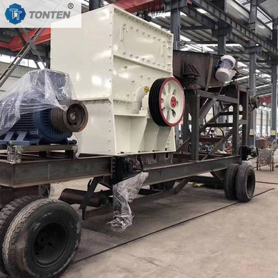 Box Mobile Stone Crusher Machine Hammer Crusher Box Crushing Machine