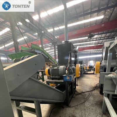 High-Efficiency Tyre Rubber Crushing Recycling Production Line for Waste Reutilization