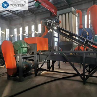 Eco-Friendly Automated Tyre Rubber Recycling System with Low Dust Emission
