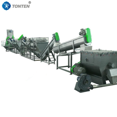 Scrap Plastic Bottle PET Plastic Washing Recycling Machinery Line