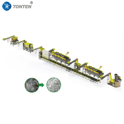 PET Recycling Machine Waste Used Plastic Flakes Washing Recycling Line