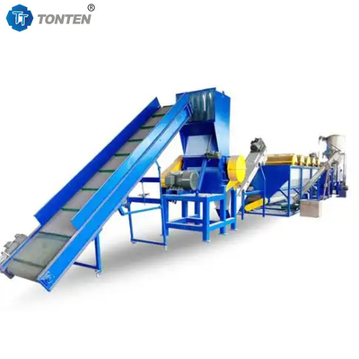 PET Recycling Machine Waste Used Plastic Flakes Washing Recycling Line