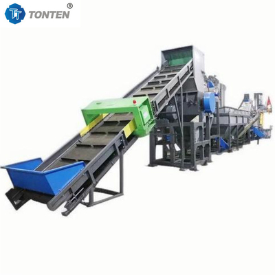 Scrap Plastic Bottle PET Plastic Washing Recycling Machinery Line