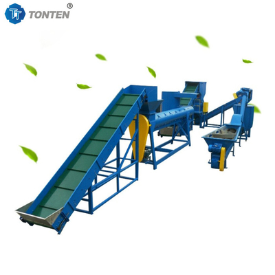 PET Plastic Crushing Recycling Production Line Pet Bottle Washing
