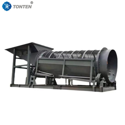 Sand Gravel Pebbles Screening Double Layer Shaftless Drum Screen Machine