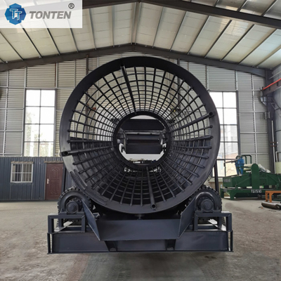 Ore Sand Gravel Pebbles Screen Separation Machine Shaftless Drum Screen