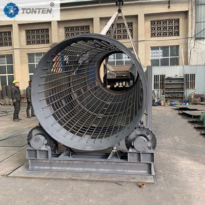 Shaftless Drum Screen Mines Stone Barite Sand Screening Machine