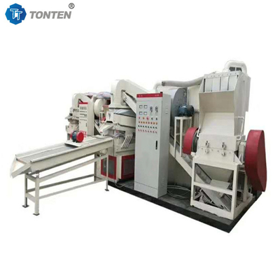 Coated Cables Strip Granulator Machine Copper Wire Recycling Line