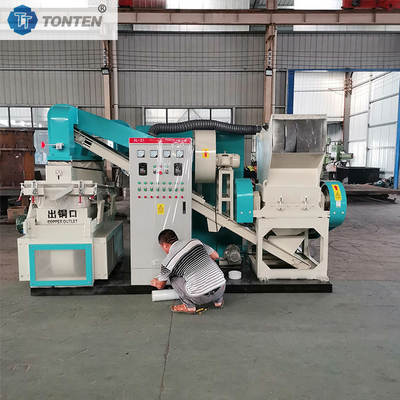 Durable Design Wire Recycling System for Copper Aluminum Waste Separation
