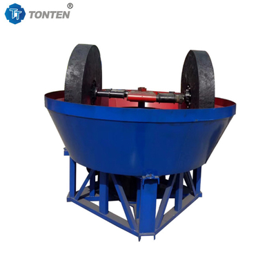 Gold Mill Grinding Machine Silver Zinc Gravity Separator Wet Pan Mill