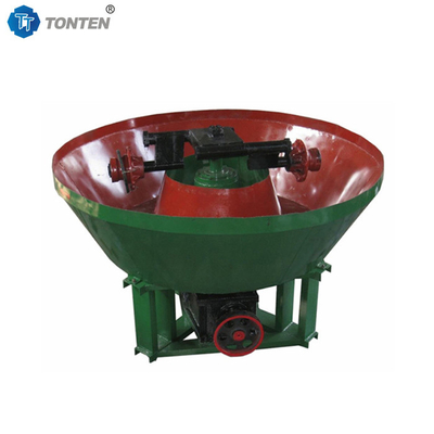Wet Iron Ore Double Wheel Gold Grinding Machine Barite Quartz Grinding Machine