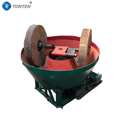 Mineral Iron Ore Gold Silver Wet Pan Mill Gold Grinding Mill Machine