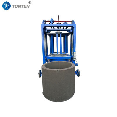 Mobile Concrete Well Manhole Ring Machine Concrete Pipe Forming Machine