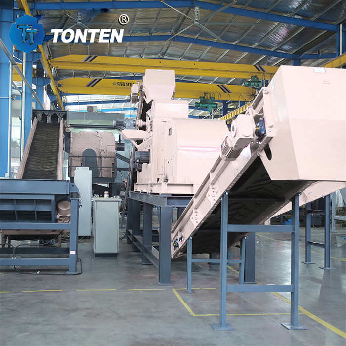Fully Automatic Waste Scrap Metal Sorting Machine Recycling Production Line