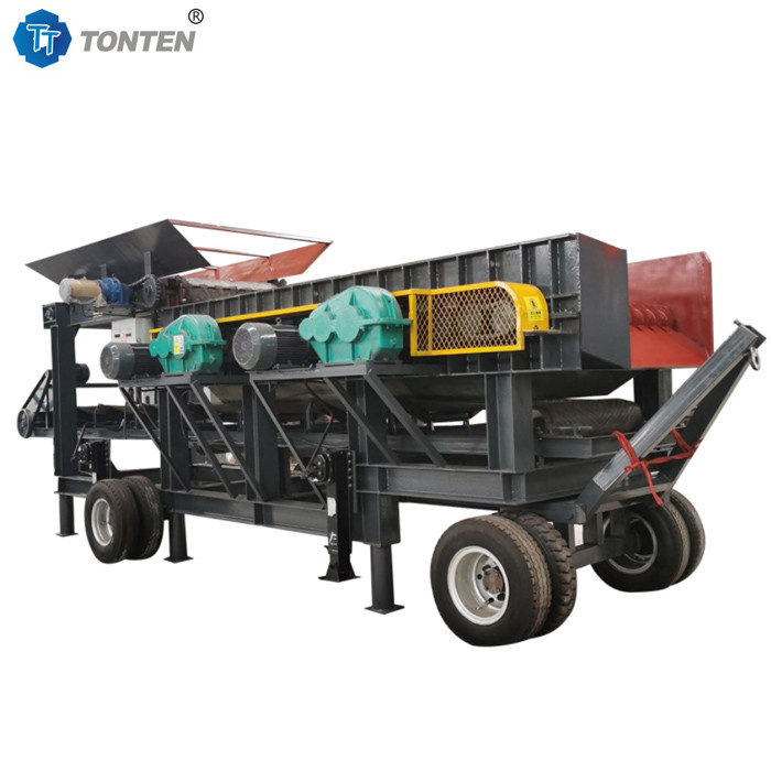 Vibrating Screening Ore Clay Separation Sorting Dry Wet Mud Stone Separator