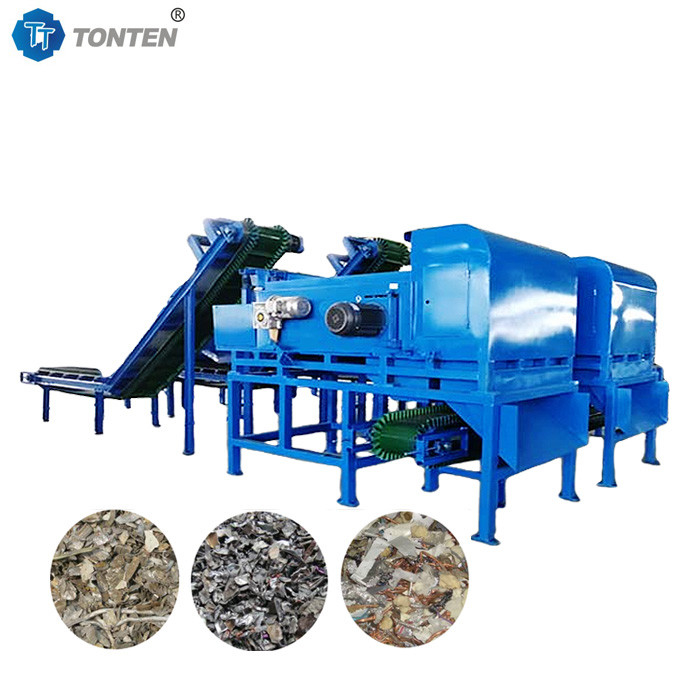 Tail Material Sorting Equipment Non Ferrous Metal Eddy Current Sorting Machine