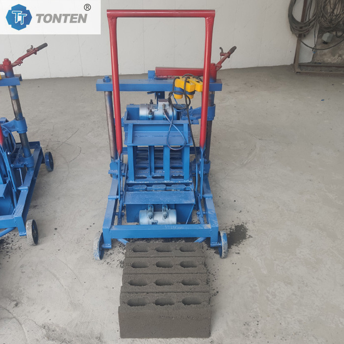 Direct Push Type Small Brick Making Machine High Efficiency Block Molding Two Bricks In One Mold