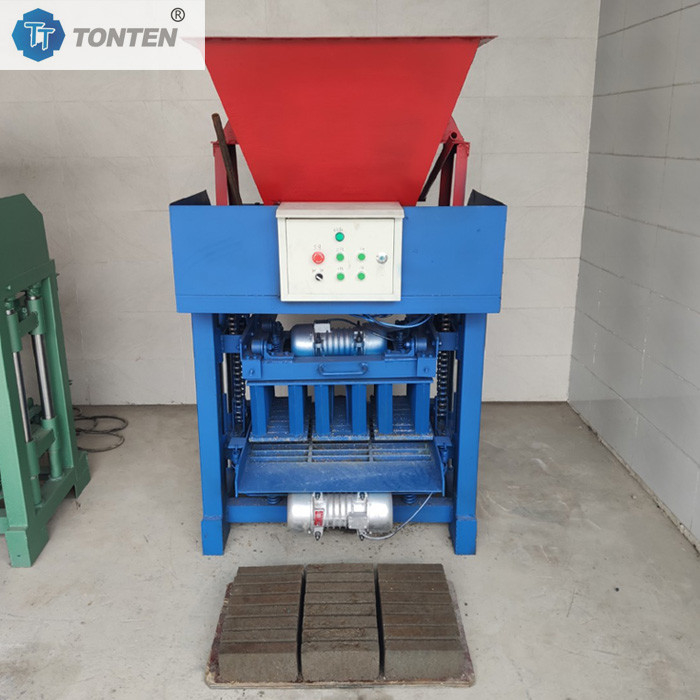 Semi-automatic Hopper Brick Making Cement Standard Brick Color Brick Making Equipment