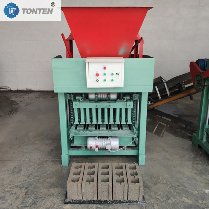 Large Enterprise DF4-35B Block Machine With Hopper 6 Inch Block Machine For Sale