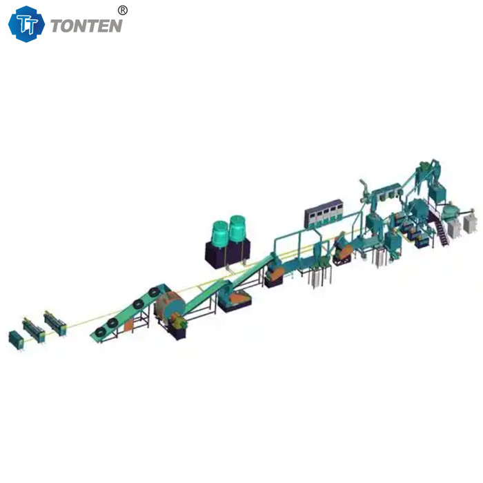 Stable Performance Tyre Rubber Recycling Plant Anti-Corrosion Structure for Harsh Environments