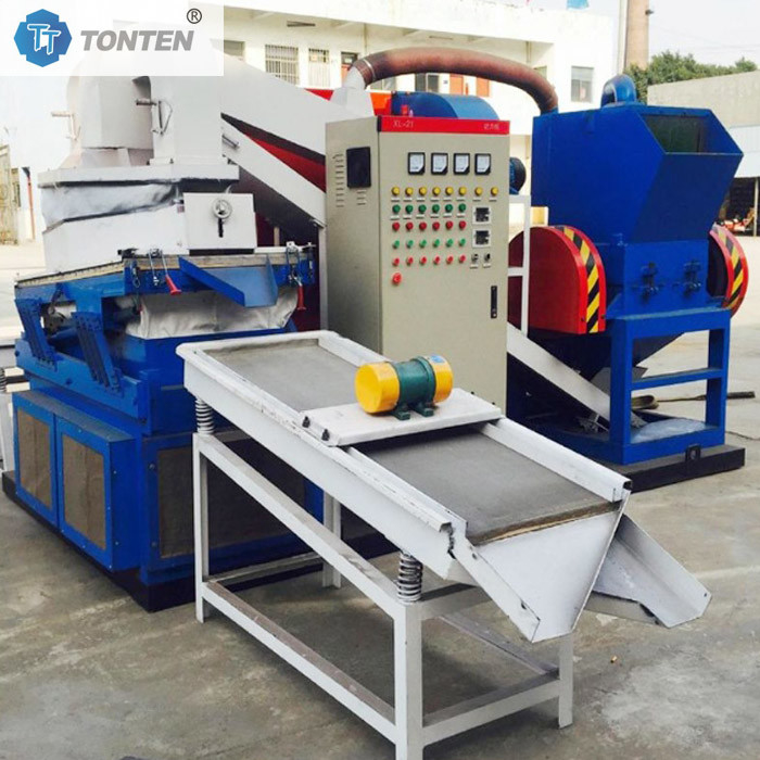 High Efficiency Eco-Friendly Copper Wire Recycling Plant with Automatic Sorting