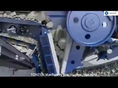 Jaw crushing crusher process