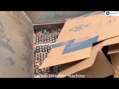 Carton shredder machine