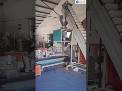 Plastic Pellet Sealing Weighing Filling Packing Machine 25kg 50kg