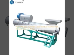 High-Efficiency Automatic Label Remover Machine 95% Removal Rate For Bottles 