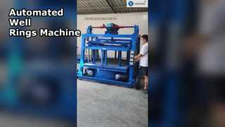 Automated Well Ring Machine for Efficient Construction