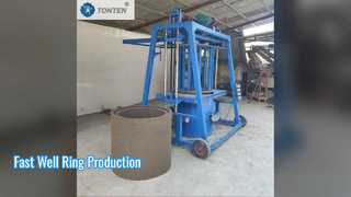 Concrete Manhole Ring Machine High Efficiency